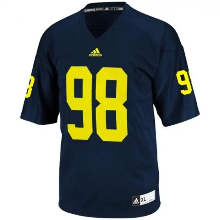 Michigan Wolverines Men's Devin Gardner #98 Blue College Football Jersey 2415QQCZ6