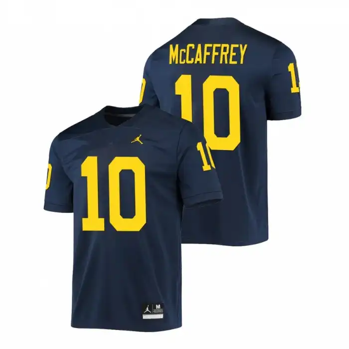 Michigan Wolverines Men's Dylan McCaffrey #10 Game Navy College Football Jersey 2415IPYL2