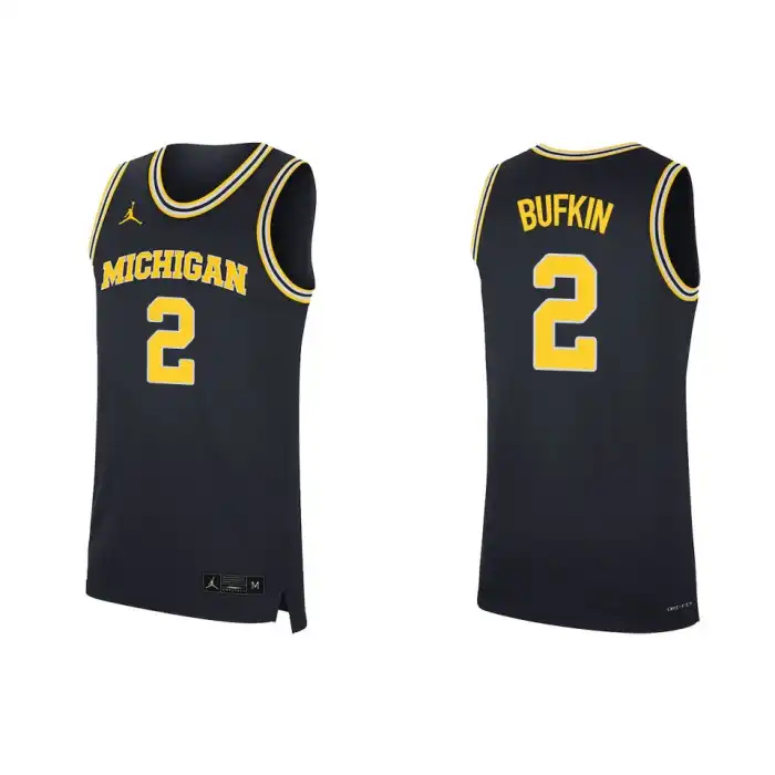 Michigan Wolverines Men's Kobe Bufkin #2 Navy Replica College Football Jersey 2415RMCF1