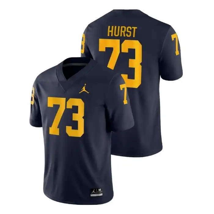 Michigan Wolverines Men's Maurice Hurst #73 Game Navy College Football Jersey 2415NREQ5